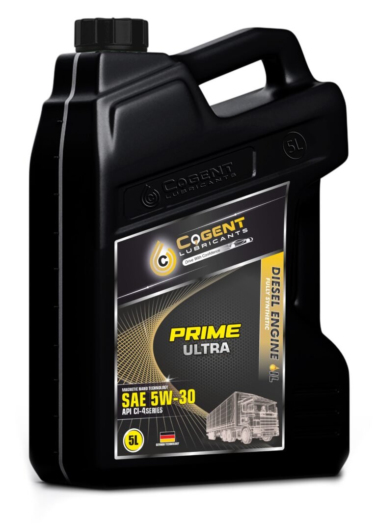 COGENT PRIME ULTRA 5W-30 CI-4 fully synthetic heavy-duty multigrade diesel engine oil for mixed commercial truck fleets