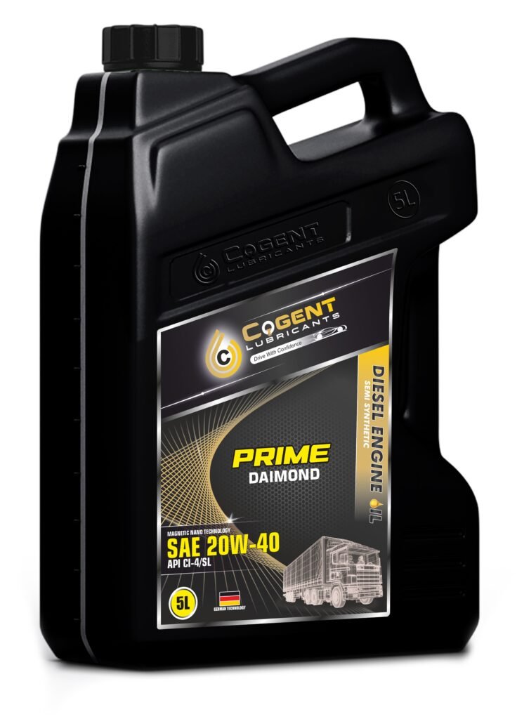 COGENT SUPERMAX ULTRA 20W-40 CI-4/SL high performance multigrade motor oil with EGR soot control.