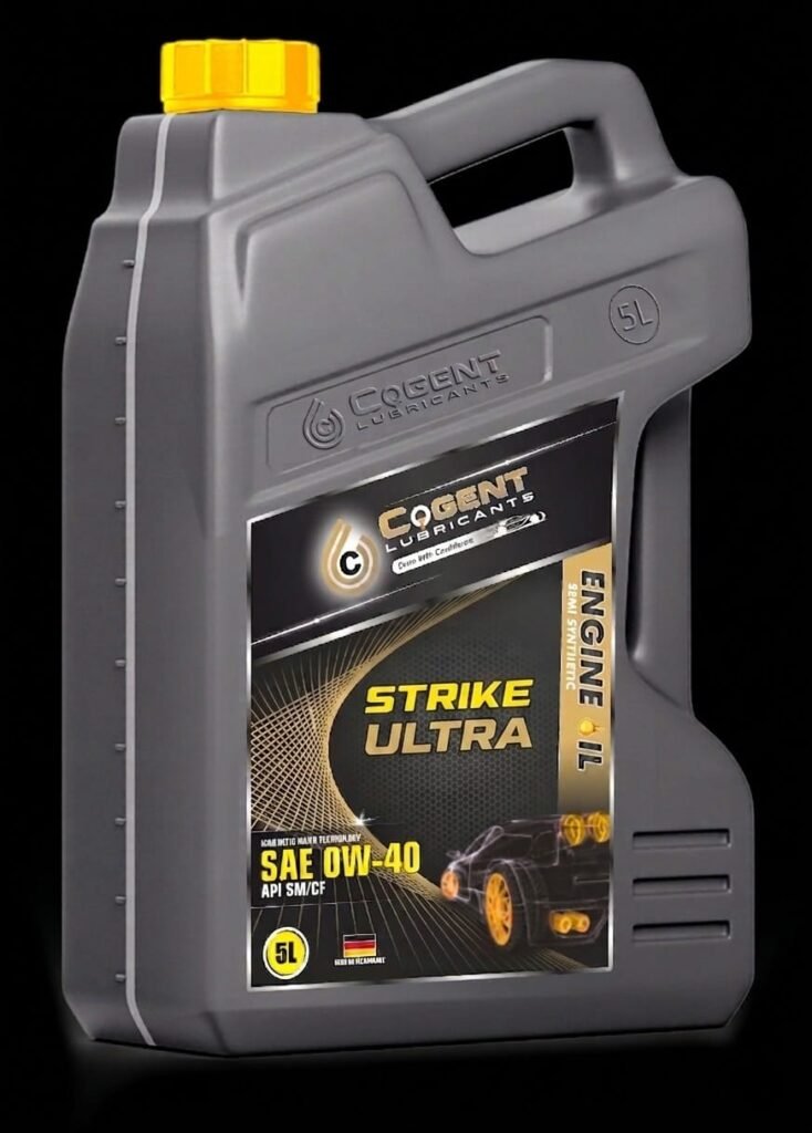 COGENT STRIKE ULTRA 0W-40 API SM/CF Fully Synthetic Engine Oil for gasoline and diesel engine