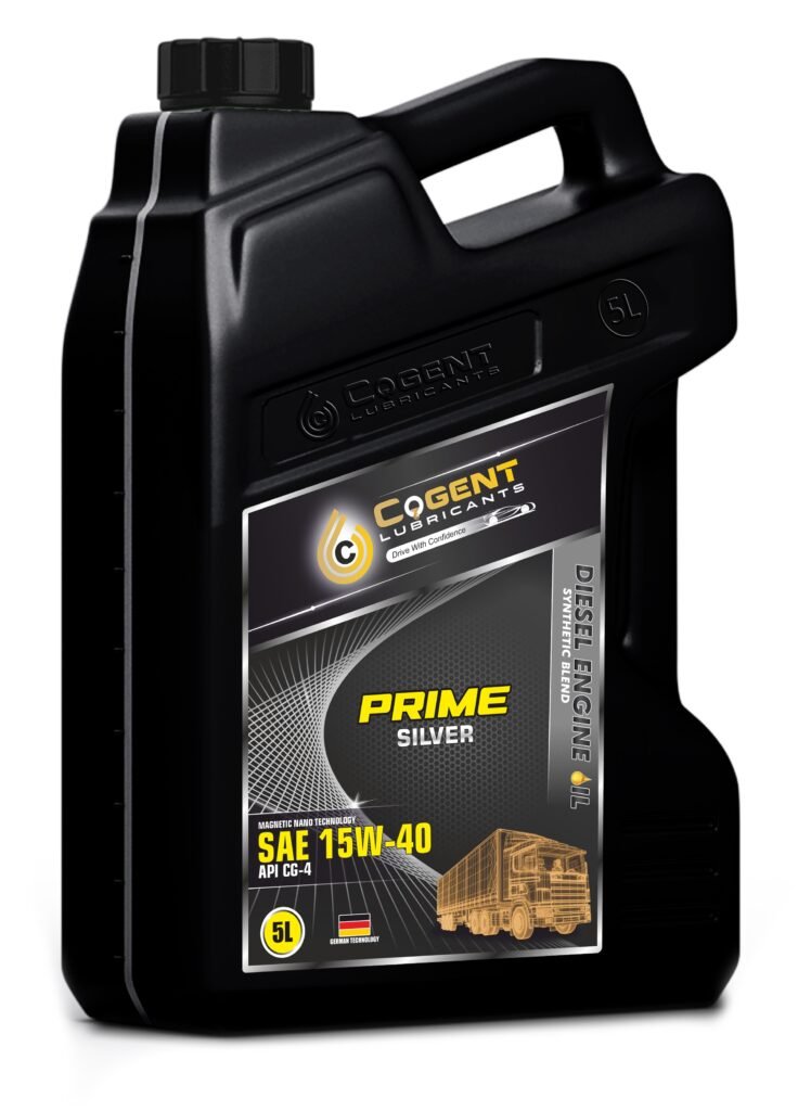 COGENT VITAL GOLD 15W-40 CG-4 high performance multigrade diesel engine oil for trucks and agricultural machinery.